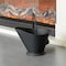 Gardenised Indoor and Outdoor Black Iron Ash Bucket Use for Fire Pit, Wood Burning Stove, Grill QI004555 - alternate 2
